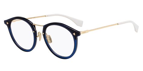 Fendi FF M0050 J5G Eyeglasses in Blue 